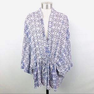 Other follow printed cardigan